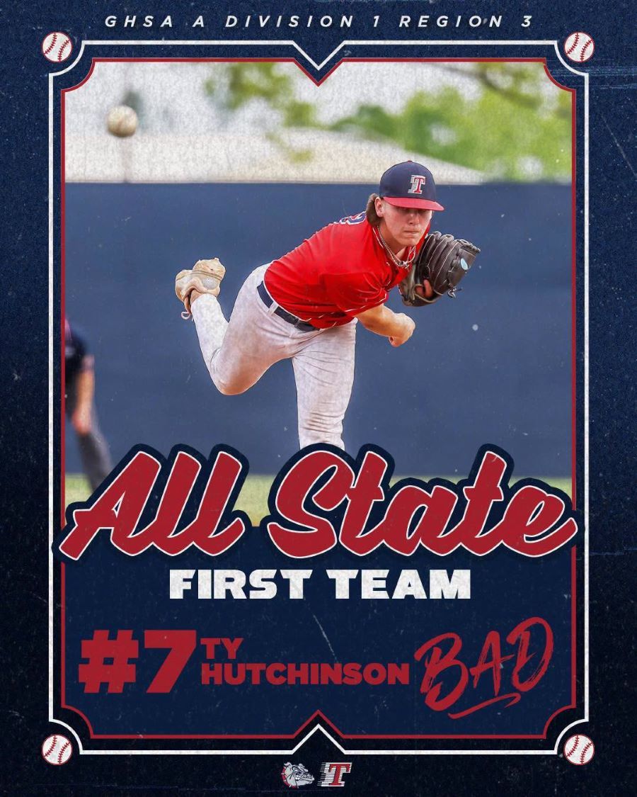 Toombs Baseball Players Named to All-State Team 