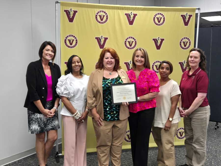 Vidalia City Schools Receives Award of Excellence for 9th Straight Year