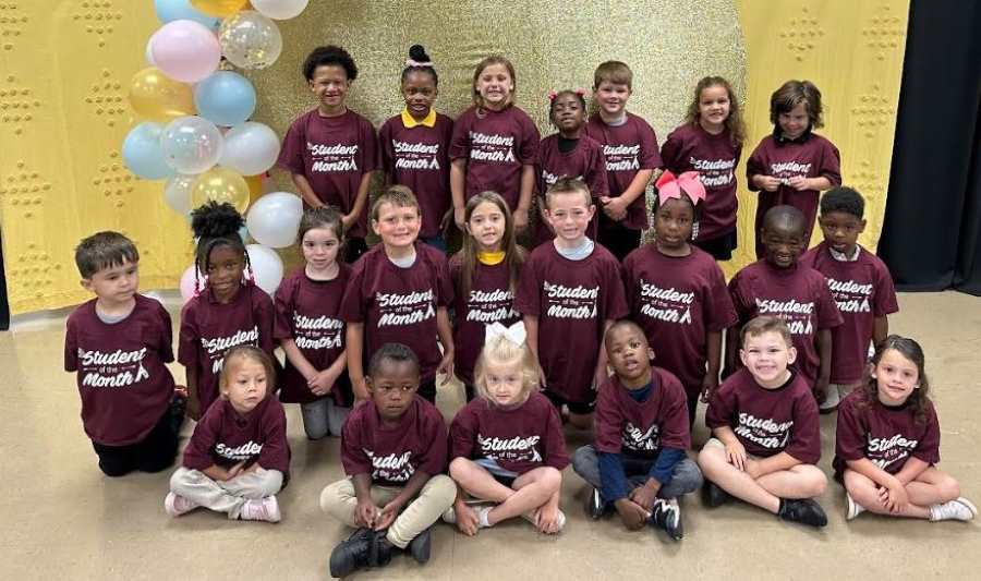 J.D. Dickerson Students of the Month