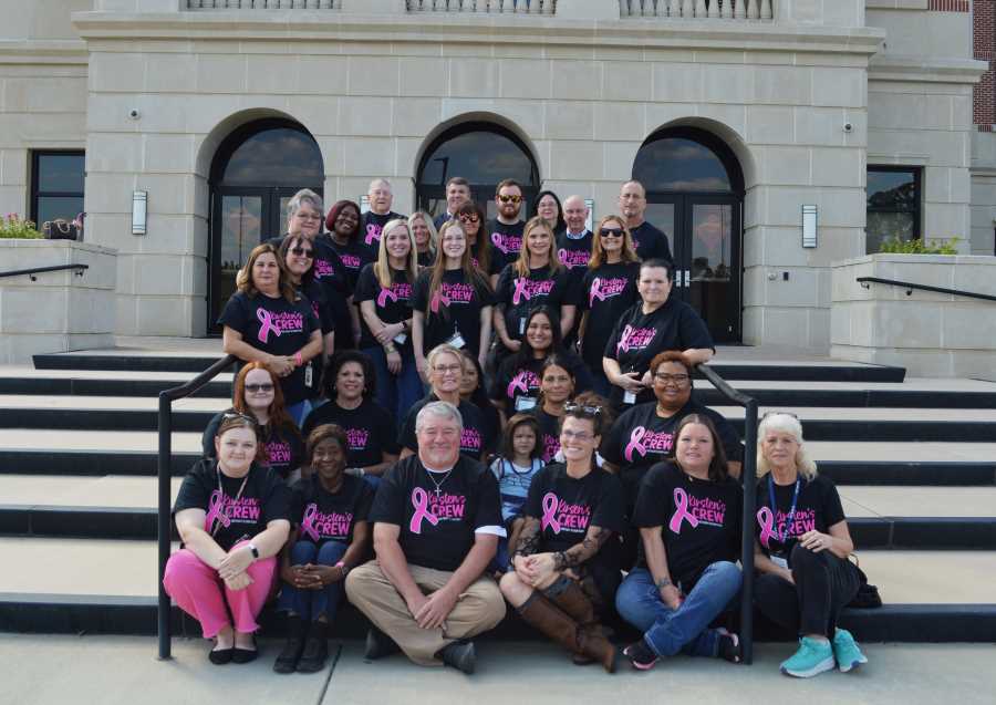 Kirsten's Crew Rally for Breast Cancer Patient