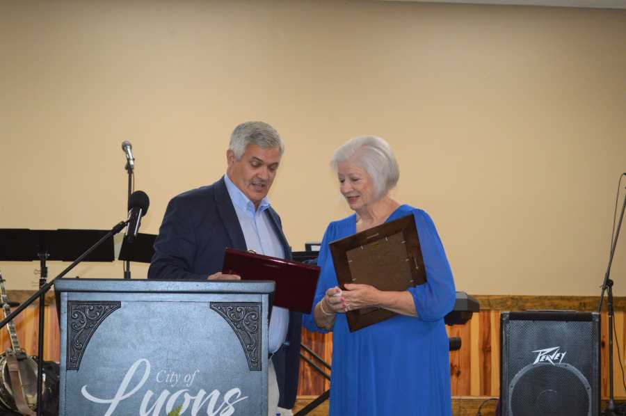 Nobles Earns Lyons Citizen of the Year Recognition