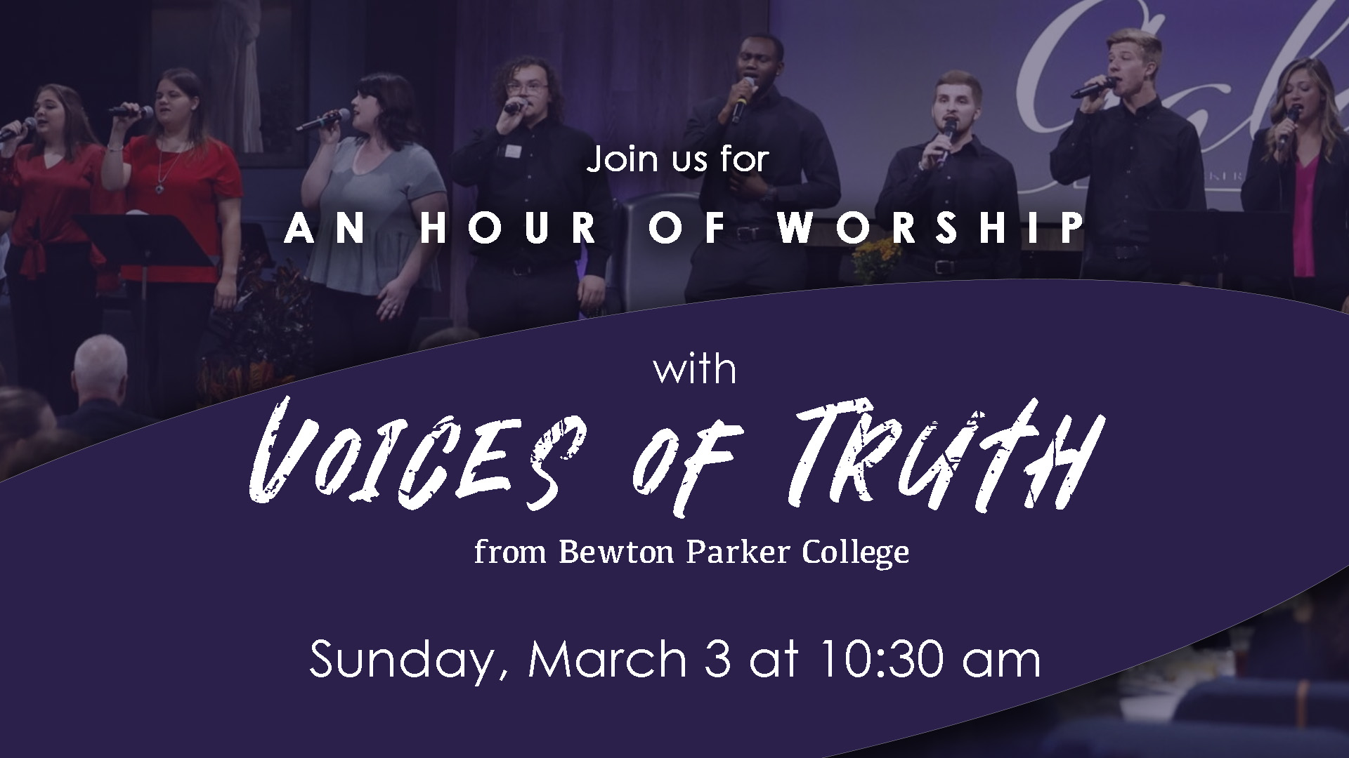 March 3--Voices of Truth in Mt. Vernon