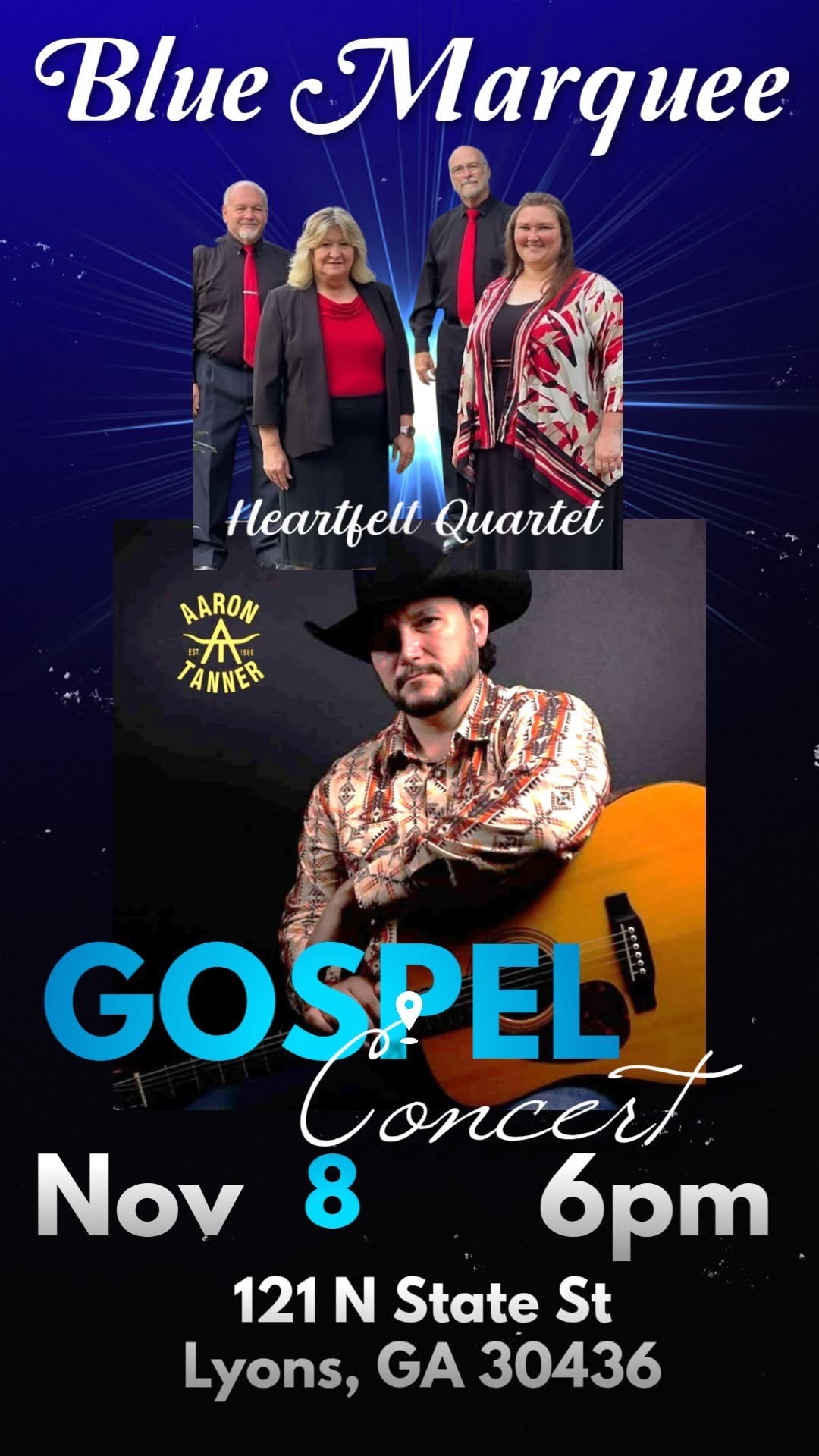 November 8--Gospel Concert in Lyons