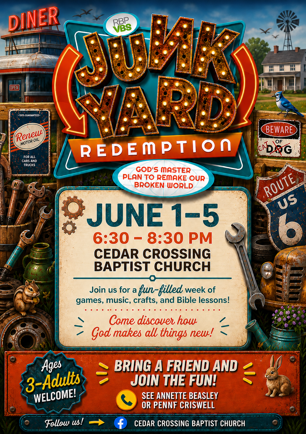 June 1-5--VBC in Uvalda
