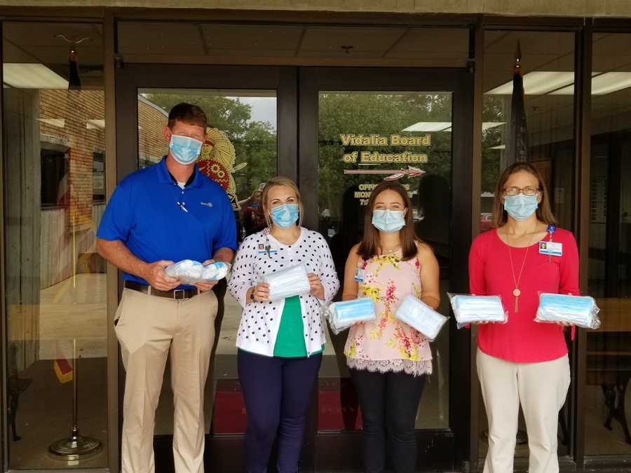 Hospital Donates Masks