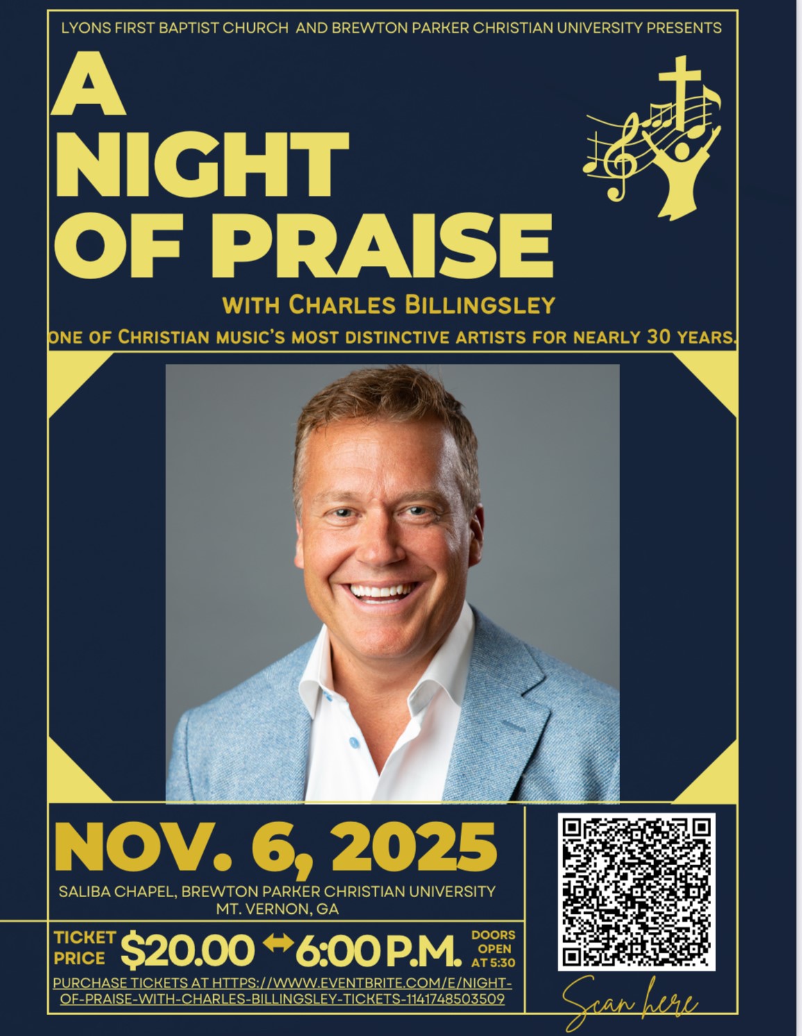 A Night of Praise With Charles Billingsley