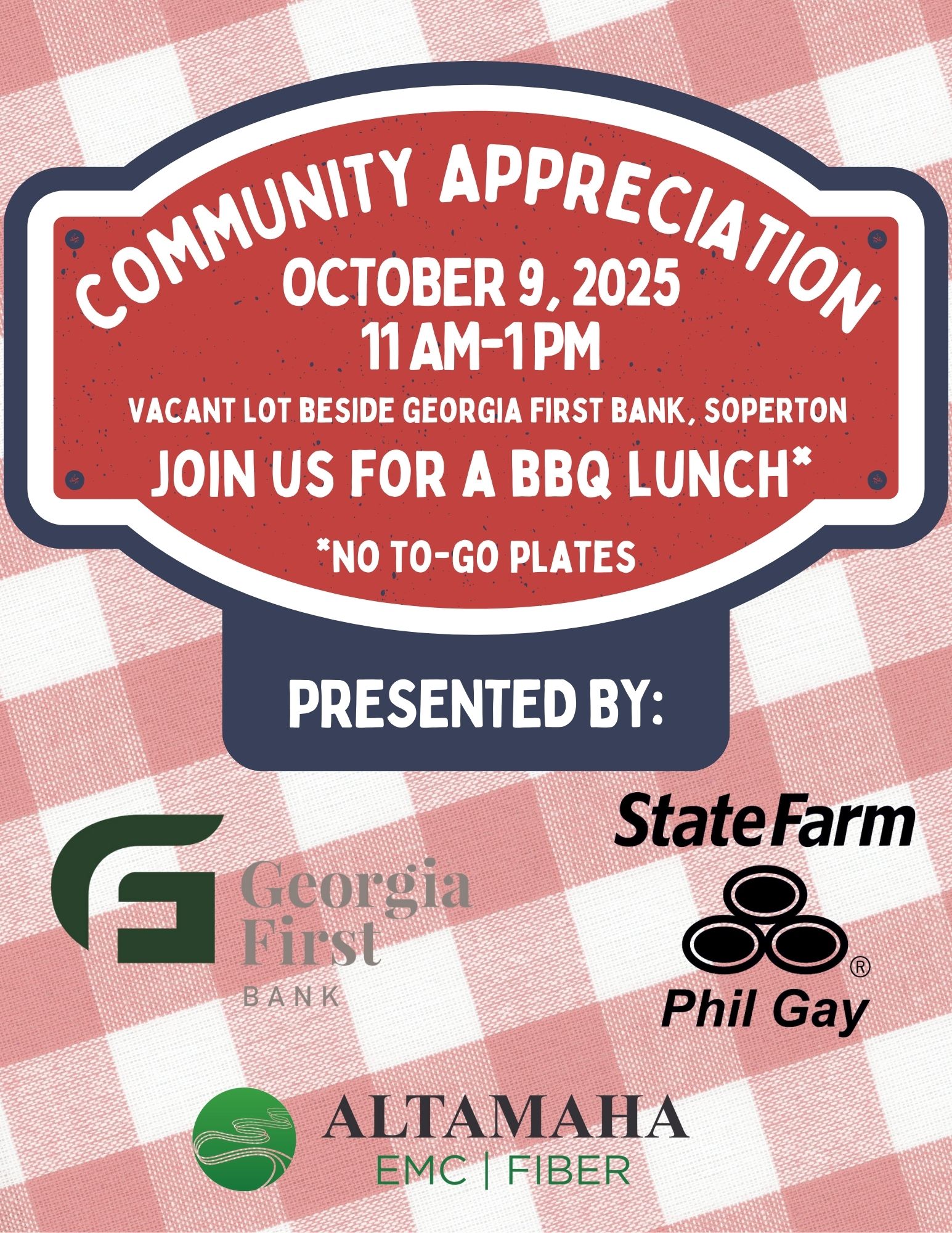 community appreciation 