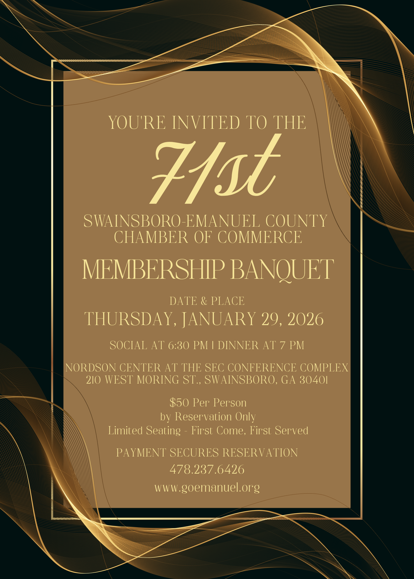 Emanuel Chamber Banquet