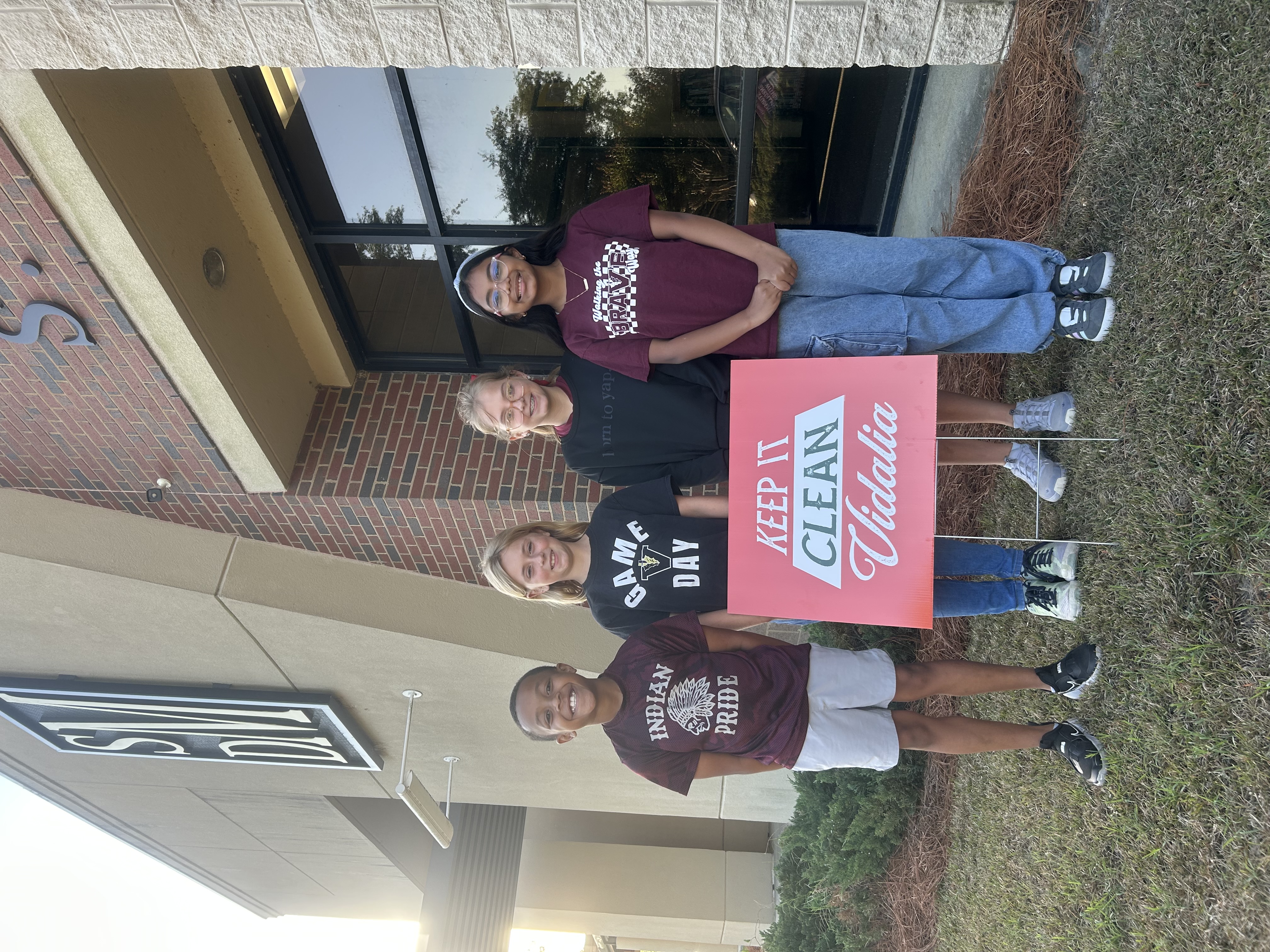 Keep It Clean, Vidalia Project Winners at Sally D. Meadows