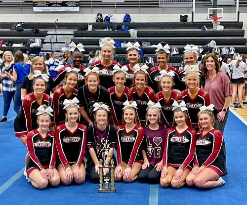 9 20 21 VHS Cheer 1st Place