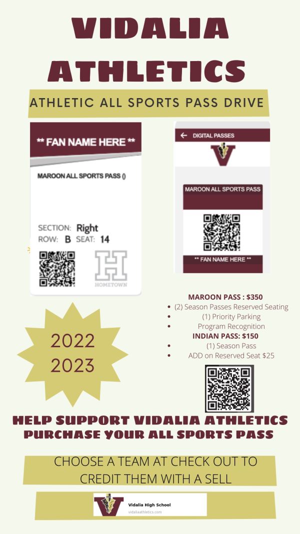 VHS Athletic All Sports Pass Drive 