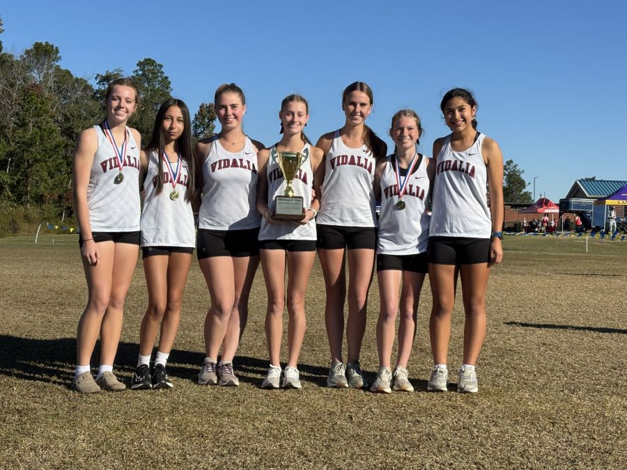 Vidalia Indians Sweep Region 3 Cross Country Championships 