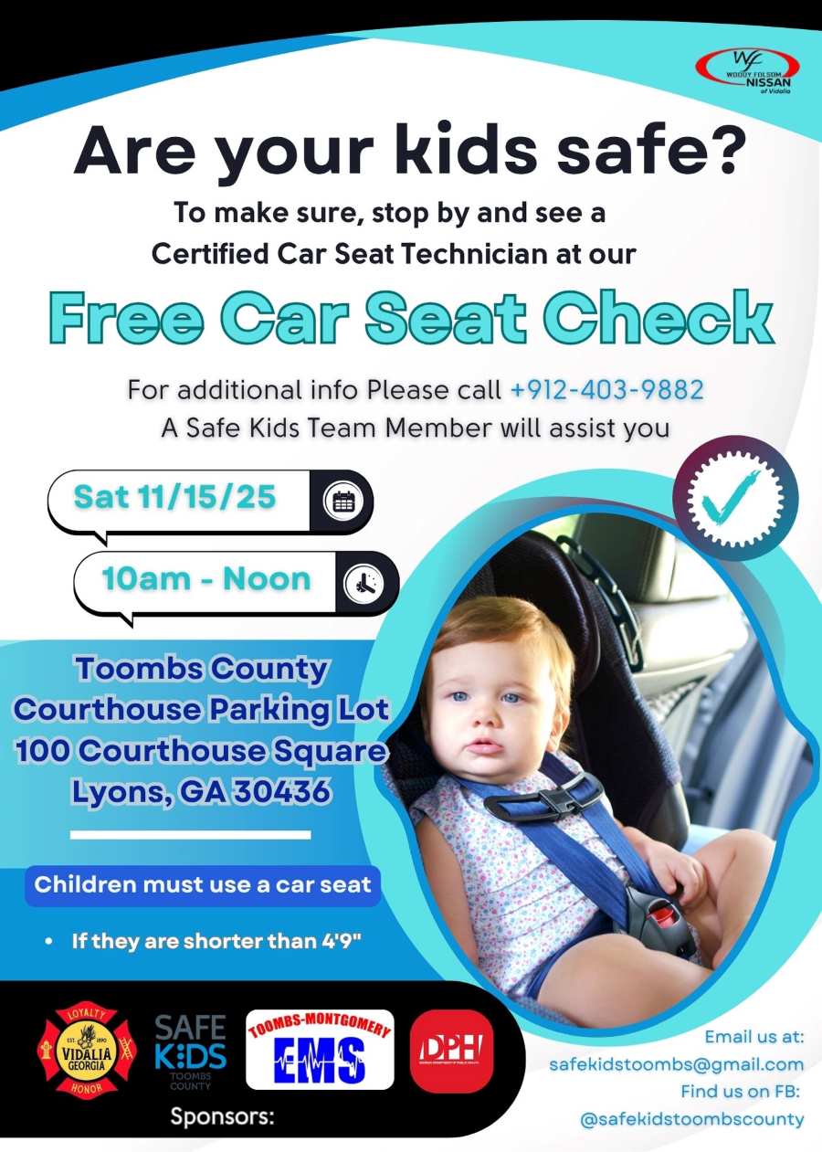 Free Car Seat Check for Kids