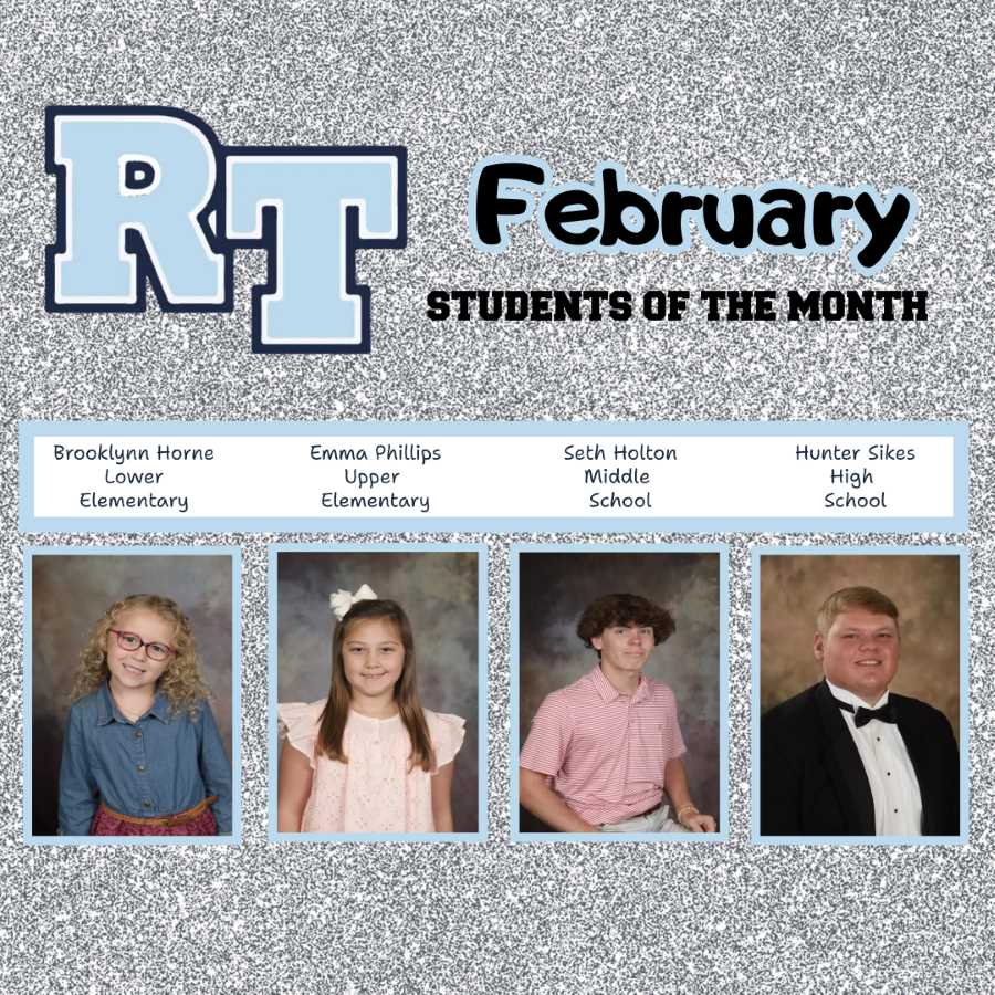 RTCA Students of the Month