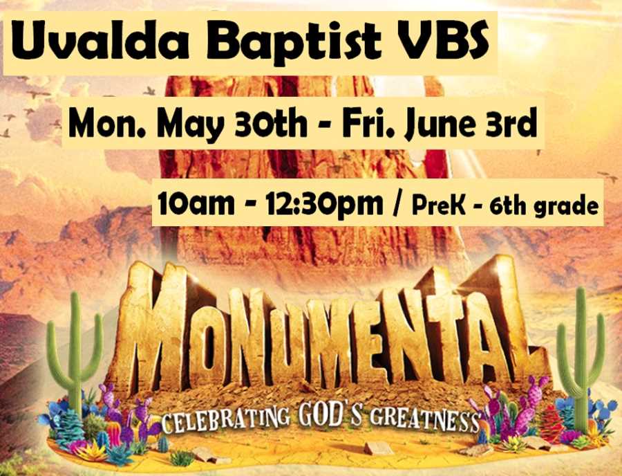 Uvalda Baptist Vacation Bible School
