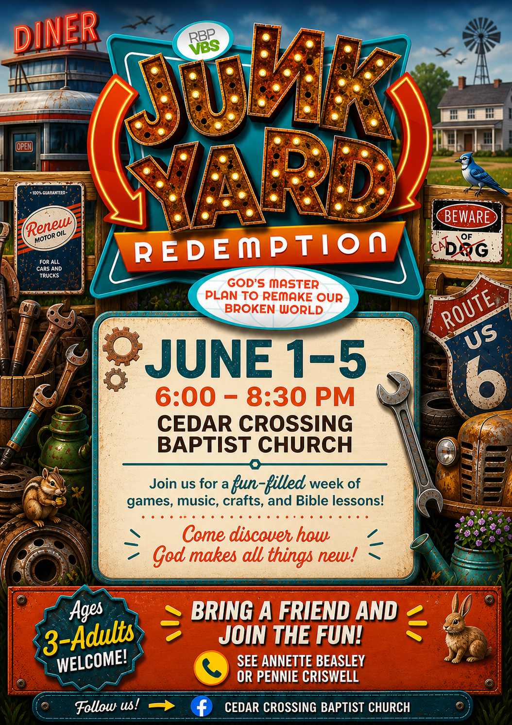 June 1-5--VBC in Uvalda