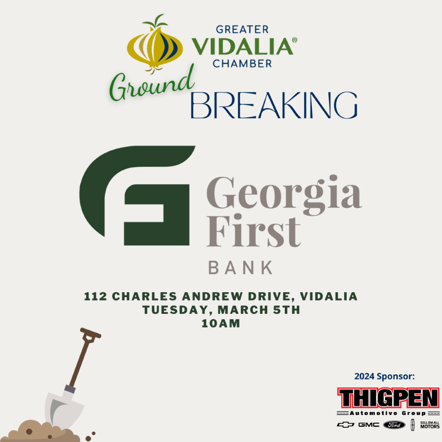 Greater Vidalia Chamber Ground Breaking