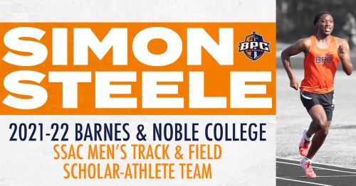 Steele Named to 2021-22 SSAC Men’s Track & Field Scholar-Athlete Team 
