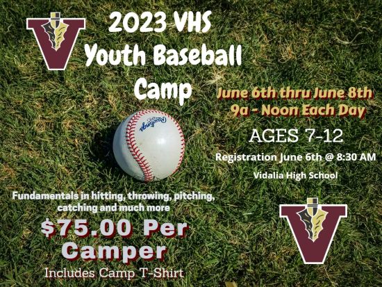 5 17 23 VHS Baseball Camp
